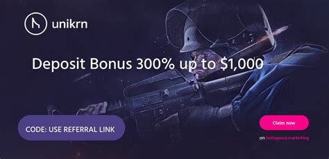 unikrn bonus code|unikrn™ Brings Video Games and Esports Betting Back .